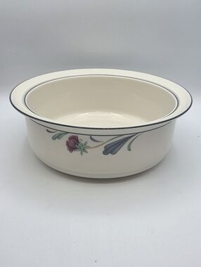 Lenox Poppies on Blue 9" Open Casserole